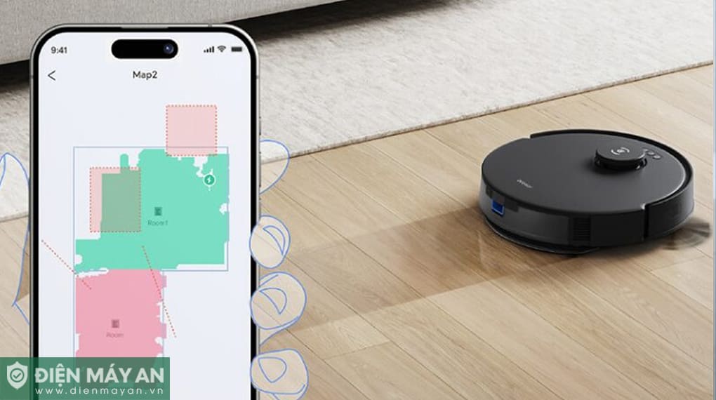 Robot hút bụi lau nhà Ecovacs Deebot N20 Pro